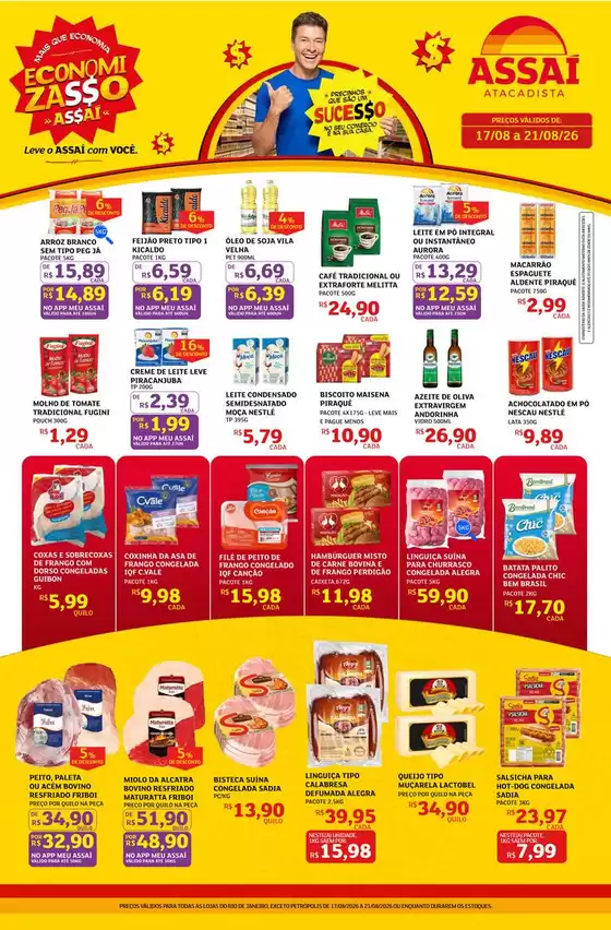 Catálogo Assaí Atacadista em São João de Meriti | Encarte Assaí Atacadista 169975-637 | 2026-08-17T00:00:00.000Z - 2026-08-21T00:00:00.000Z