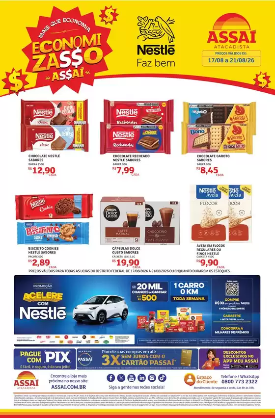 Catálogo Assaí Atacadista | Encarte Assaí Atacadista 170009-535 | 2026-08-17T00:00:00.000Z - 2026-08-21T00:00:00.000Z