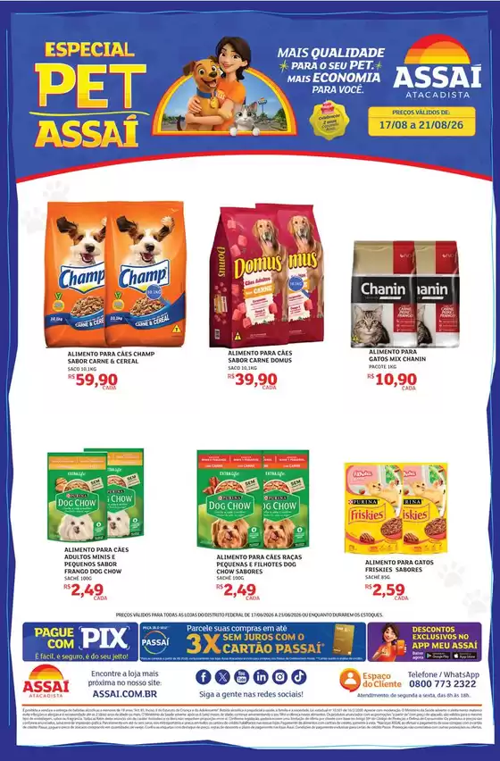 Catálogo Assaí Atacadista | Encarte Assaí Atacadista 170027-535 | 2026-08-17T00:00:00.000Z - 2026-08-21T00:00:00.000Z