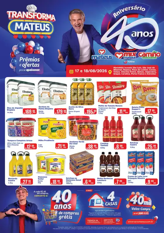 Catálogo Supermercados Mateus | Transforma mateus de Aniversario | 2026-08-16T00:00:00.000Z - 2026-08-18T00:00:00.000Z