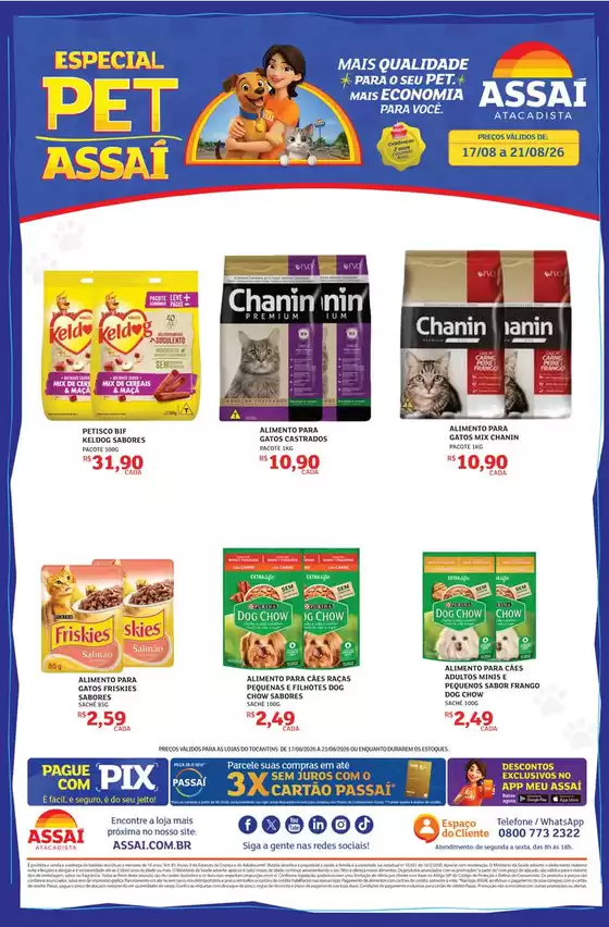Catálogo Assaí Atacadista | Encarte Assaí Atacadista 170031-575 | 2026-08-17T00:00:00.000Z - 2026-08-21T00:00:00.000Z