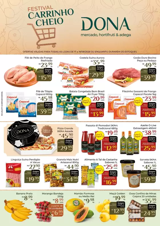 Catálogo Dona de Casa Supermercados | Festival Carrinho Cheio | 2026-08-18T00:00:00.000Z - 2026-08-19T00:00:00.000Z