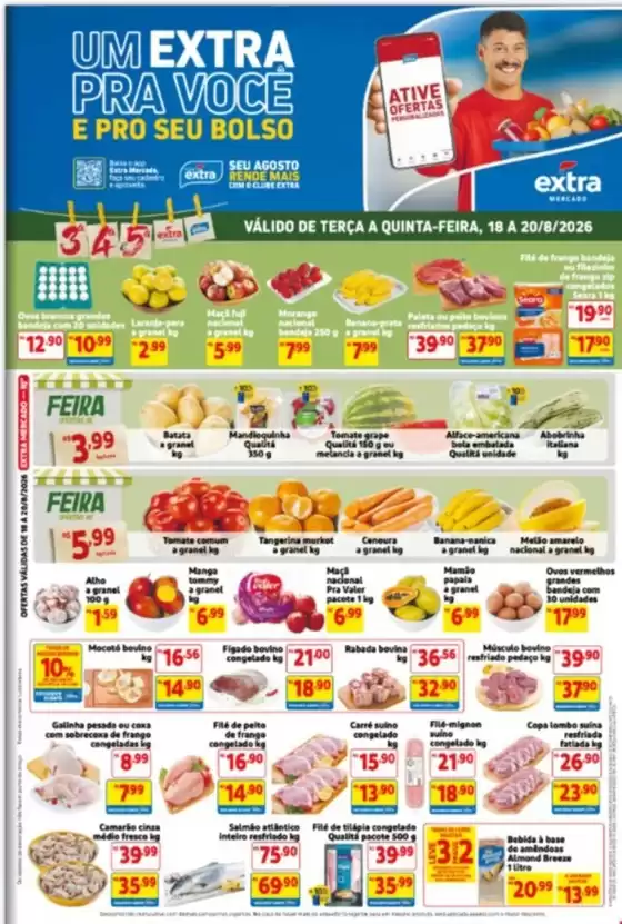Catálogo Clube Extra | Ofertas | 2026-08-18T00:00:00.000Z - 2026-08-20T00:00:00.000Z