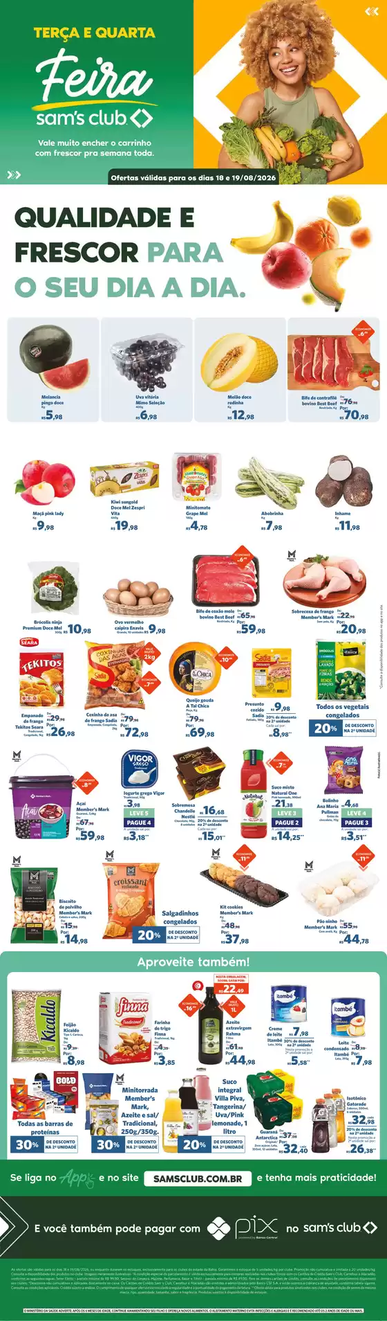 Catálogo Sam's Club | Ótima oferta para todos os clientes | 2026-08-18T00:00:00.000Z - 2026-08-19T00:00:00.000Z