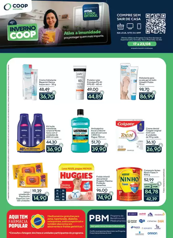 Catálogo Coop | Coop Inverno Drogaria 17 A 23.08 EXTERNAS SOROCABA | 2026-08-17T00:00:00.000Z - 2026-08-23T00:00:00.000Z