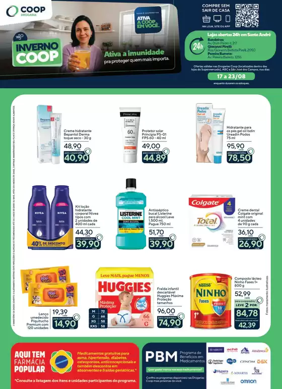 Catálogo Coop | Coop Inverno Drogaria 17 A 23.08 INTERNAS ABCDMR E SJC | 2026-08-17T00:00:00.000Z - 2026-08-23T00:00:00.000Z
