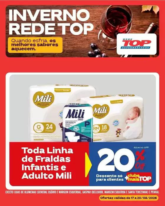Catálogo Rede Top | Melhores ofertas para todos os clientes | 2026-08-17T00:00:00.000Z - 2026-08-20T00:00:00.000Z