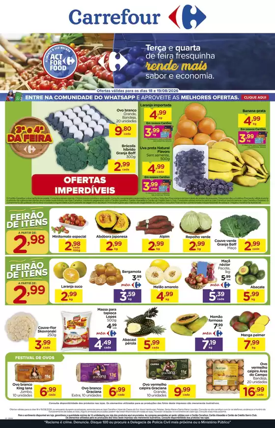 Catálogo Carrefour em Dionísio Cerqueira | Ofertas para caçadores de pechinchas | 2026-08-18T00:00:00.000Z - 2026-08-19T00:00:00.000Z