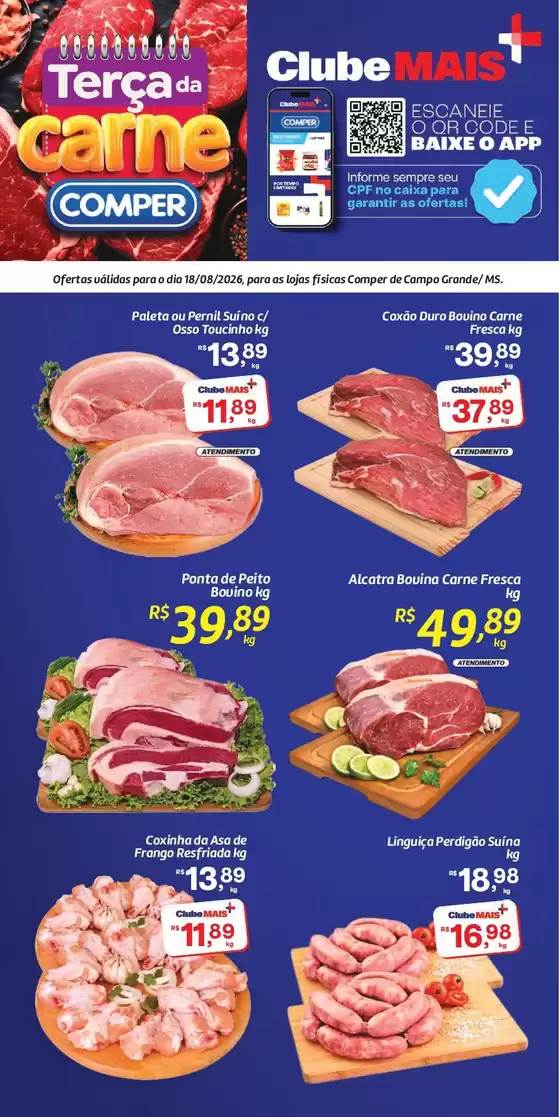 Catálogo Comper | Terça da Carne | 2026-08-18T00:00:00.000Z - 2026-08-18T00:00:00.000Z