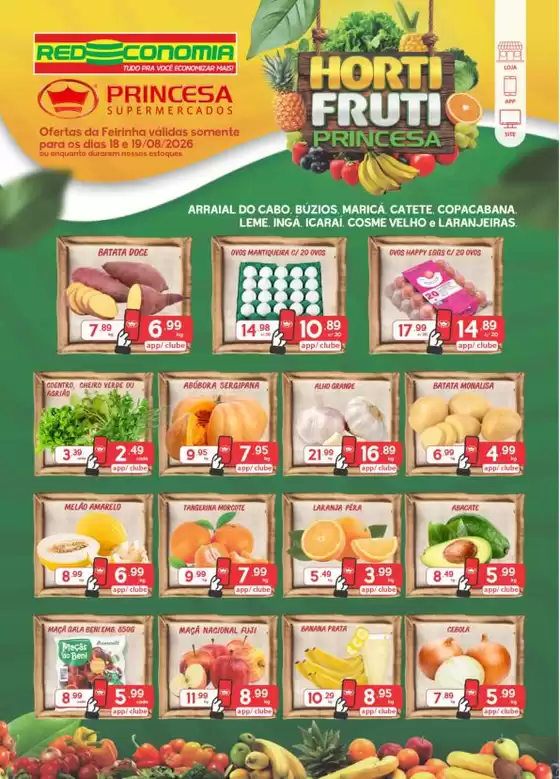 Catálogo Princesa Supermercados | Feirinha G3 - 18 e 19/08 | 2026-08-18T00:00:00.000Z - 2026-08-20T00:00:00.000Z