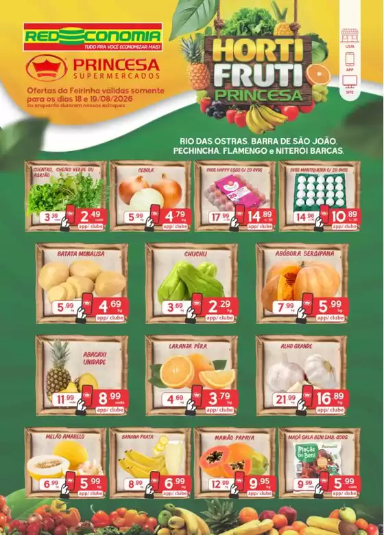 Catálogo Princesa Supermercados | Feirinha G2 - 18 e 19/08 | 2026-08-18T00:00:00.000Z - 2026-08-20T00:00:00.000Z