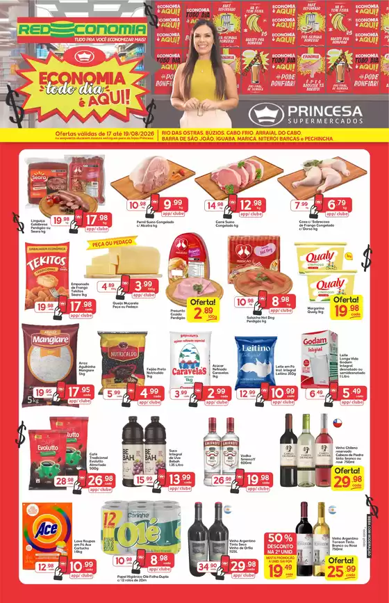 Catálogo Princesa Supermercados | Economia todo dia é aqui! G2 - 17 a 19/08 | 2026-08-17T00:00:00.000Z - 2026-08-20T00:00:00.000Z