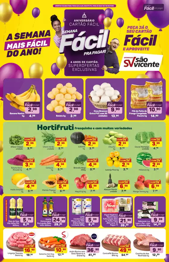Catálogo Supermercados São Vicente | Ótima oferta para caçadores de pechinchas | 2026-08-18T00:00:00.000Z - 2026-08-19T00:00:00.000Z