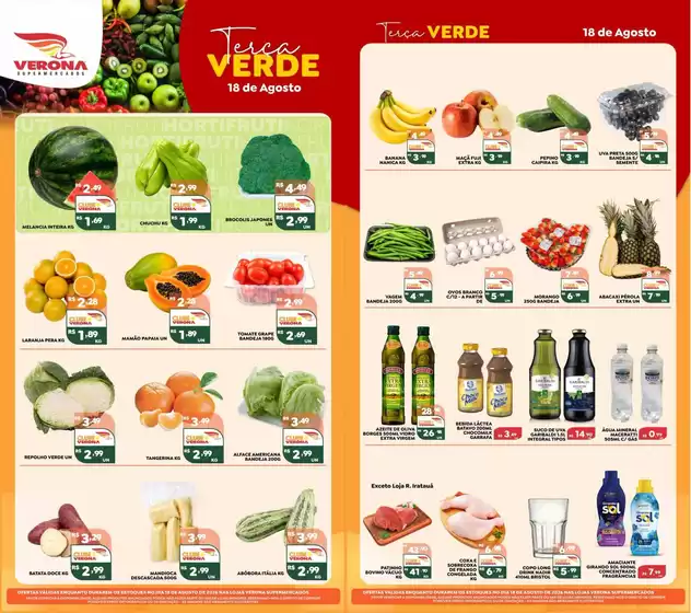 Catálogo Verona Supermercados | Encarte Verona Supermercados | 2026-08-18T00:00:00.000Z - 2026-08-18T00:00:00.000Z