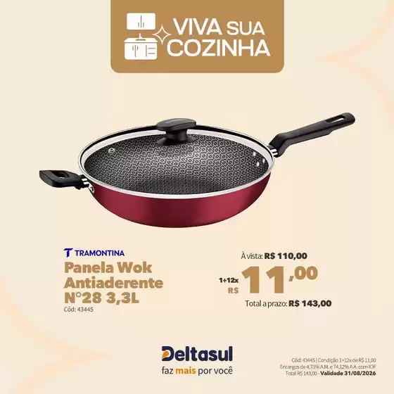 Catálogo Deltasul em Iguaraçu | Ofertas e promoções atuais | 2026-08-18T00:00:00.000Z - 2026-08-31T00:00:00.000Z
