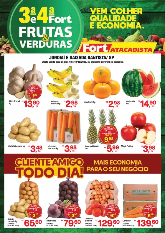 Catálogo Fort Atacadista | SP Fort FLV 3ª e 4ª Verde 18 e 19 AGO 26 Jundiai e Santos | 2026-08-18T00:00:00.000Z - 2026-08-19T00:00:00.000Z
