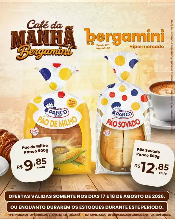 Catálogo Supermercado Bergamini | Ofertas e promoções atuais | 2026-08-17T00:00:00.000Z - 2026-08-18T00:00:00.000Z