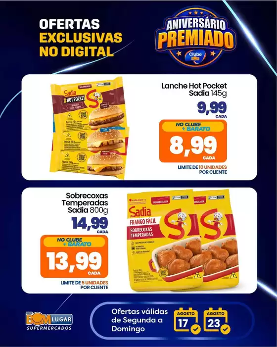 Catálogo Rede Bom Lugar | Ótima oferta para todos os clientes | 2026-08-17T00:00:00.000Z - 2026-08-23T00:00:00.000Z