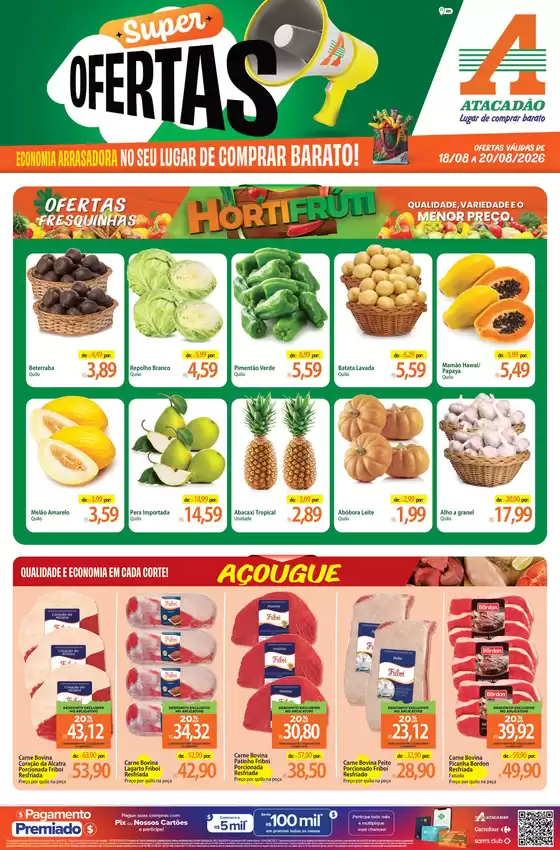 Catálogo Atacadão em Mossoró | Atacadão - Super Ofertas | 2026-08-18T00:00:00.000Z - 2026-08-20T00:00:00.000Z