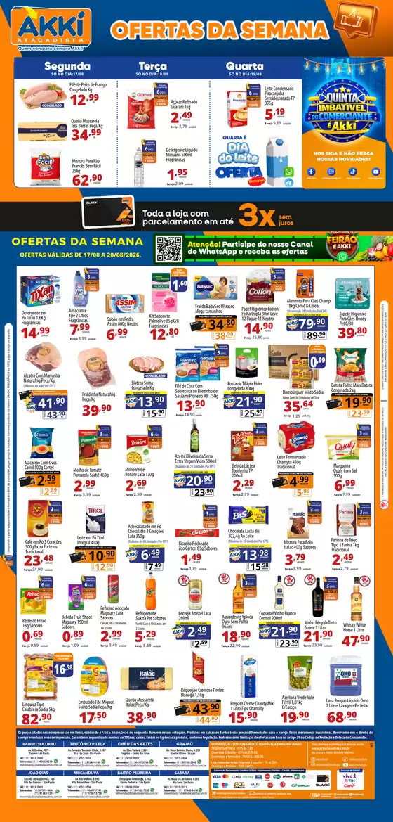 Catálogo Akki Atacadista | OFERTAS DA SEMANA NO AKKI 17 A 20 08 | 2026-08-17T00:00:00.000Z - 2026-08-20T00:00:00.000Z