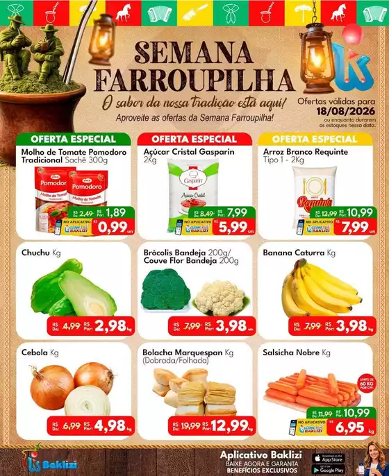 Catálogo Supermercados Baklizi | Encarte Supermercados Baklizi | 2026-08-18T00:00:00.000Z - 2026-08-18T00:00:00.000Z