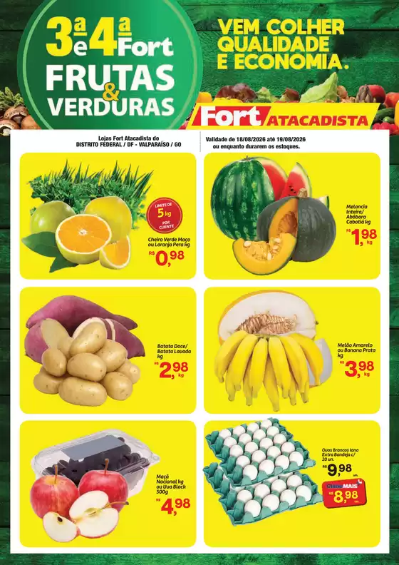 Catálogo Fort Atacadista | DF Fort FLV 3ª e 4ª 18 e 19 AGO 26 | 2026-08-18T00:00:00.000Z - 2026-08-19T00:00:00.000Z