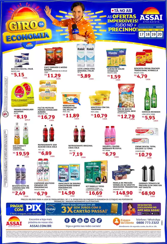 Catálogo Assaí Atacadista | Encarte Assaí Atacadista 49865-64 | 2026-08-18T00:00:00.000Z - 2026-08-20T00:00:00.000Z