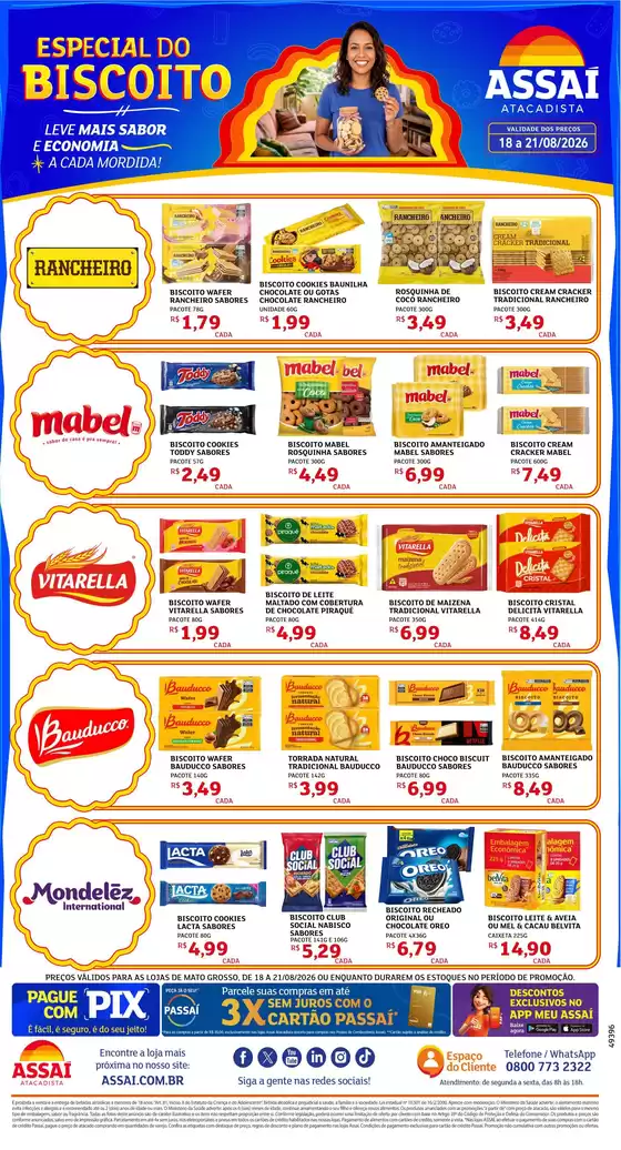 Catálogo Assaí Atacadista | Encarte Assaí Atacadista 49871-976 | 2026-08-18T00:00:00.000Z - 2026-08-21T00:00:00.000Z