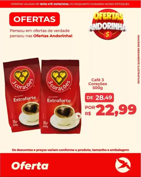 Catálogo Andorinha Hipermercado | Encarte Andorinha Hipermercado | 2026-08-18T00:00:00.000Z - 2026-08-20T00:00:00.000Z