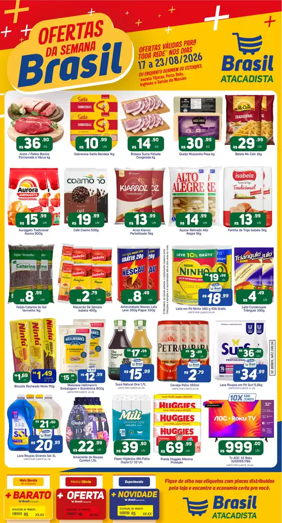 Catálogo Brasil Atacadista | Encarte Semanal Brasil Atacadista | 2026-08-16T00:00:00.000Z - 2026-08-23T00:00:00.000Z