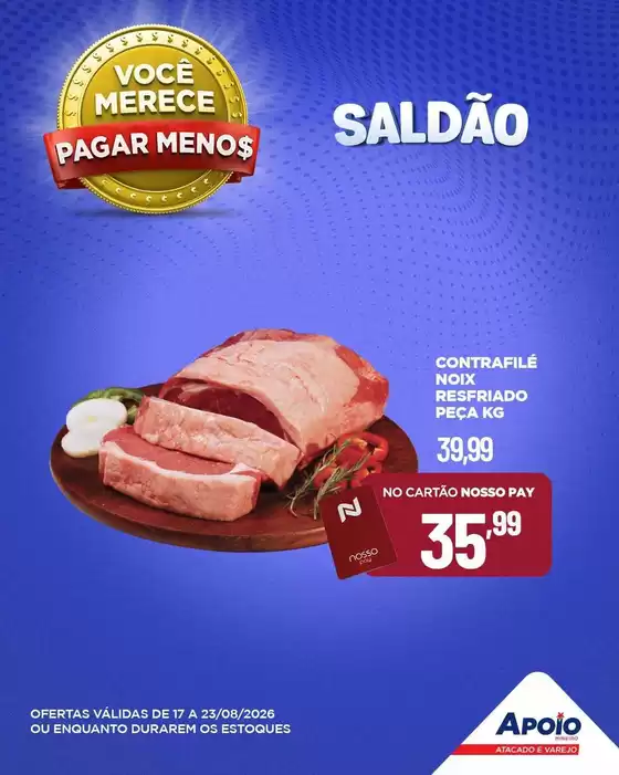 Catálogo Apoio Mineiro | Ótima oferta para todos os clientes | 2026-08-17T00:00:00.000Z - 2026-08-23T00:00:00.000Z