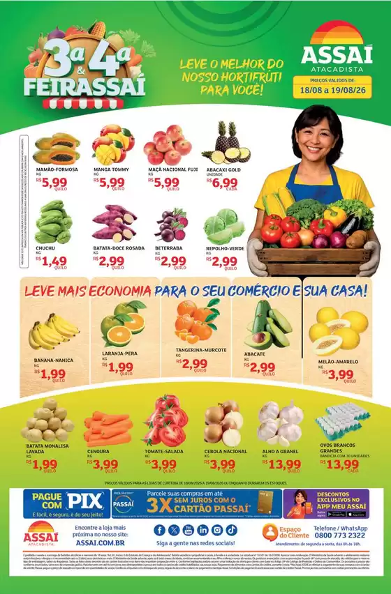 Catálogo Assaí Atacadista | Encarte Assaí Atacadista 170055-519 | 2026-08-18T00:00:00.000Z - 2026-08-19T00:00:00.000Z
