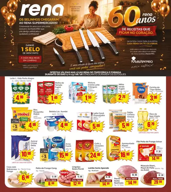 Catálogo Supermercados Rena | Itapecerica e Formiga Ofertas validasde 17 a 23.08 compressed | 2026-08-17T00:00:00.000Z - 2026-08-23T00:00:00.000Z
