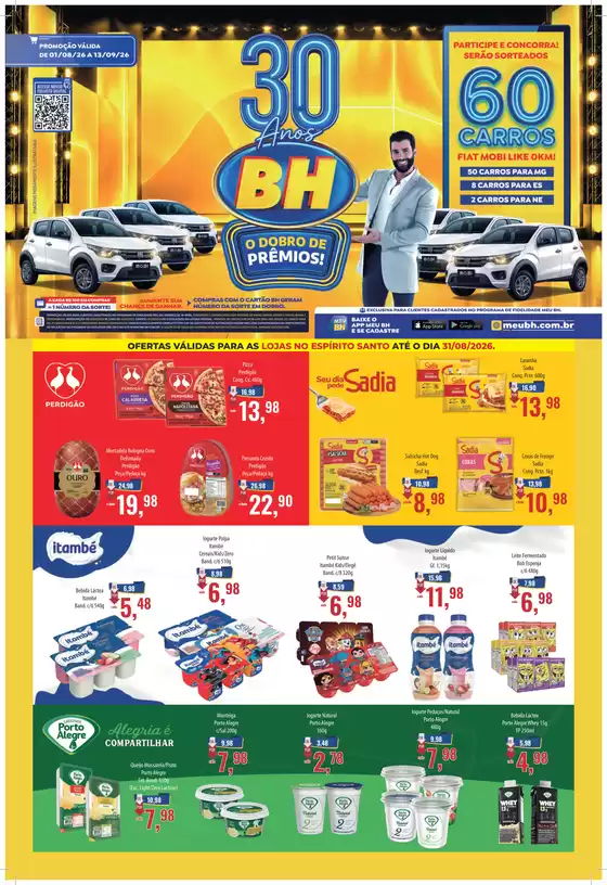 Catálogo Supermercados BH | Folheto Aniversário ES - 17.08 a 31.08.26 | 2026-08-01T00:00:00.000Z - 2026-09-13T00:00:00.000Z