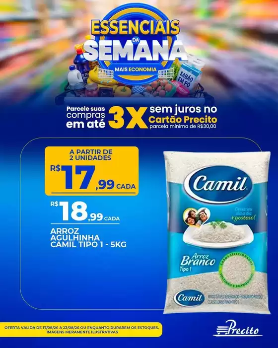 Catálogo Supermercado Precito | Melhores ofertas e descontos | 2026-08-17T00:00:00.000Z - 2026-08-23T00:00:00.000Z