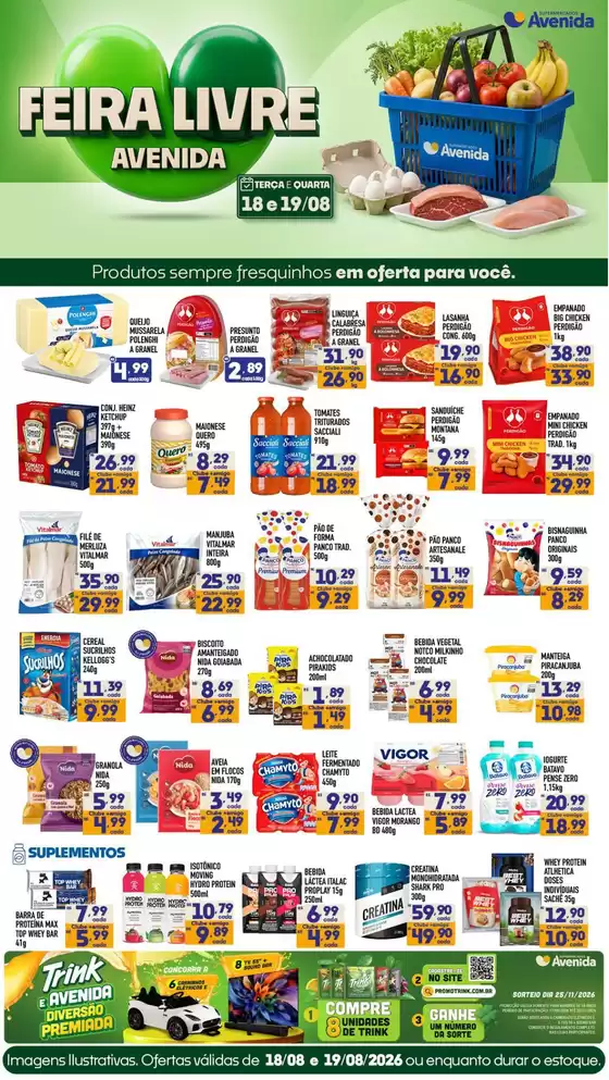 Catálogo Supermercados Avenida | Ofertas exclusivas | 2026-08-18T00:00:00.000Z - 2026-08-19T00:00:00.000Z