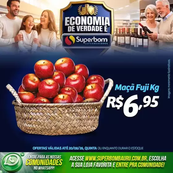 Catálogo Superbom Supermercados | Encarte Superbom Supermercados | 2026-08-18T00:00:00.000Z - 2026-08-20T00:00:00.000Z