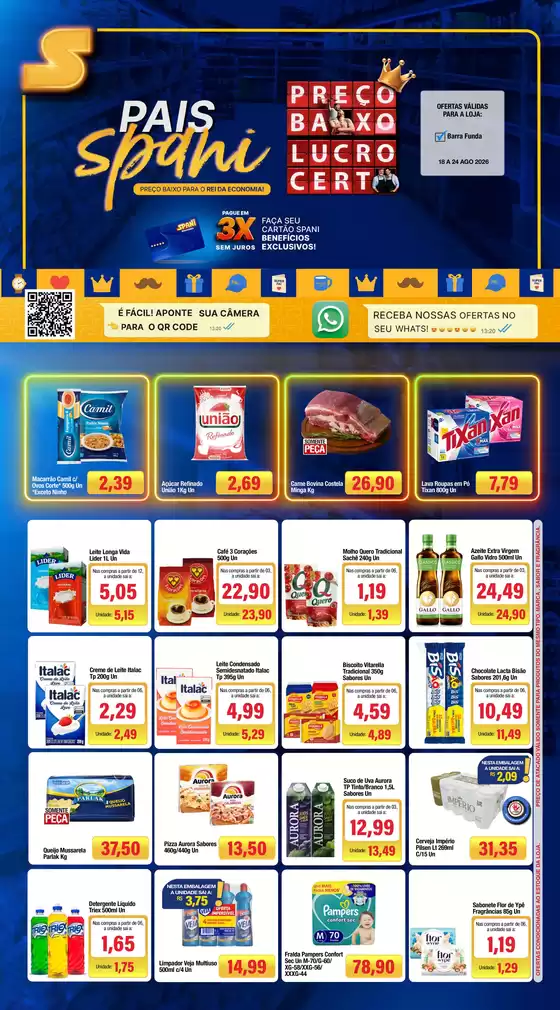 Catálogo Spani Atacadista | Jornal de Ofertas Pais BF 18 a 24 08 2026 | 2026-08-18T00:00:00.000Z - 2026-08-24T00:00:00.000Z