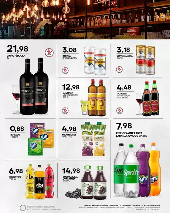 Catálogo Mercadão Atacadista | Ofertas especiais atraentes para todos | 2026-08-18T00:00:00.000Z - 2026-08-24T00:00:00.000Z