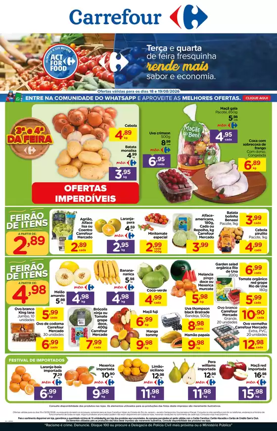Catálogo Carrefour | TERÇA E QUARTA DE FEIRA FRESQUINHA | 2026-08-18T00:00:00.000Z - 2026-08-19T00:00:00.000Z