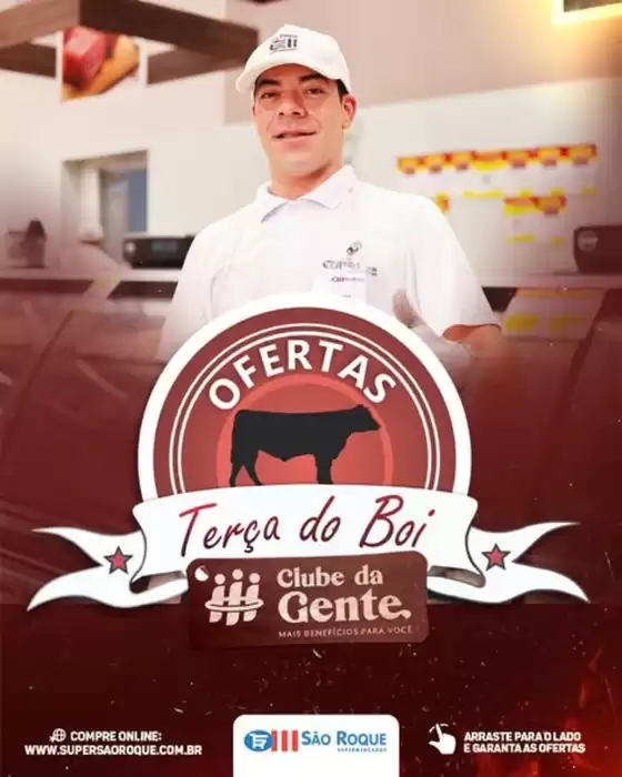 Catálogo São Roque Supermercados | Terça do Boi chegou! | 2026-08-18T00:00:00.000Z - 2026-08-18T00:00:00.000Z