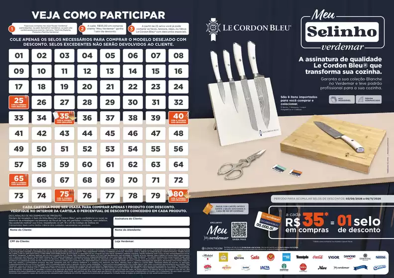 Catálogo Verdemar Supermercado em Uberlândia | meu Selinho | 2026-08-18T00:00:00.000Z - 2026-11-08T00:00:00.000Z