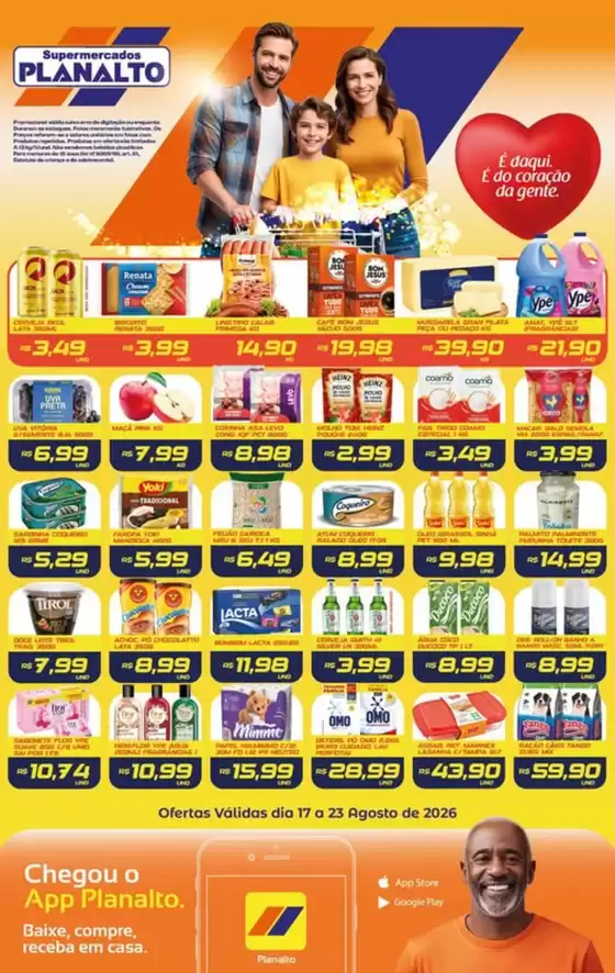 Catálogo Supermercados Planalto | Ofertas | 2026-08-18T00:00:00.000Z - 2026-08-23T00:00:00.000Z