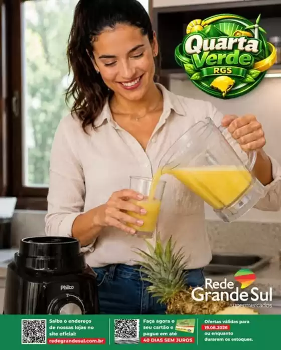 Catálogo Rede Grande Sul | QUARTA VERDE  | 2026-08-19T00:00:00.000Z - 2026-08-19T00:00:00.000Z