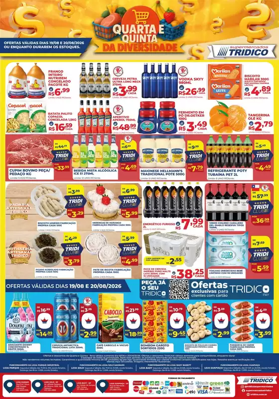 Catálogo Supermercados Tridico | Ofertas | 2026-08-19T00:00:00.000Z - 2026-08-20T00:00:00.000Z