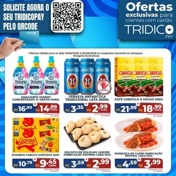 Catálogo Supermercados Tridico | Ofertas TridicoPay | 2026-08-19T00:00:00.000Z - 2026-08-20T00:00:00.000Z