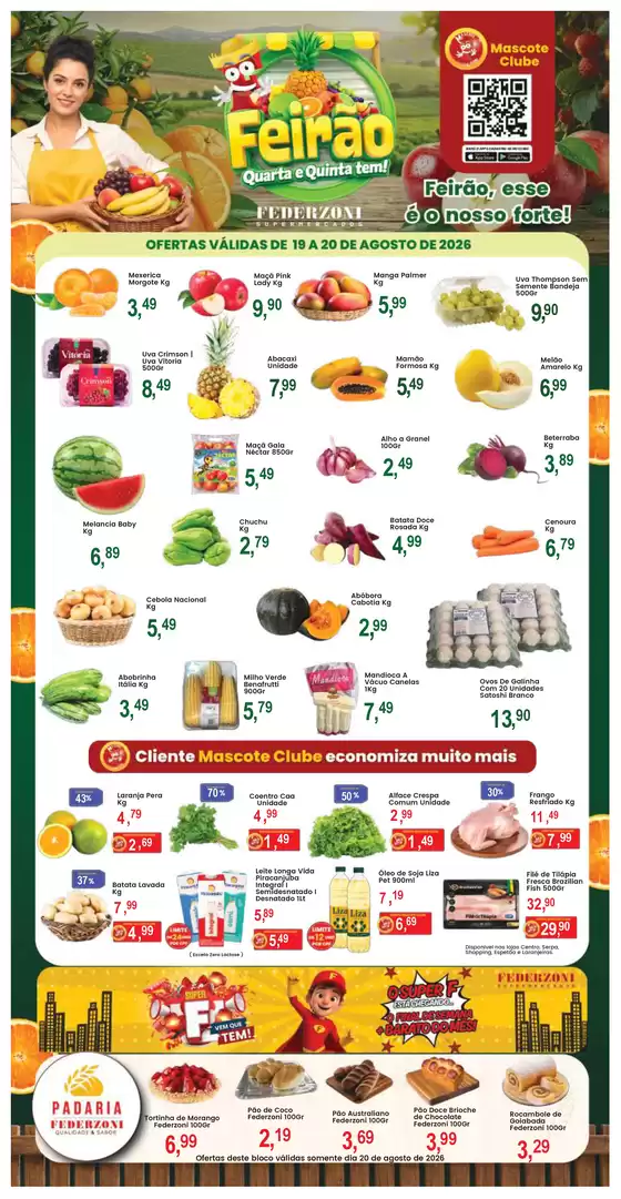 Catálogo Federzoni Supermercados | Preço Baxio | 2026-08-19T00:00:00.000Z - 2026-08-25T00:00:00.000Z