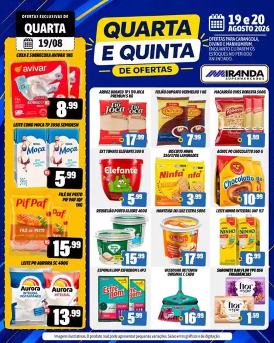 Catálogo Miranda Supermercados | QUARTA E QUINTA | 2026-08-19T00:00:00.000Z - 2026-08-19T00:00:00.000Z