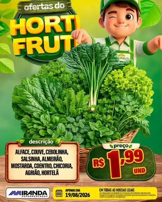 Catálogo Miranda Supermercados | Hortifruti | 2026-08-19T00:00:00.000Z - 2026-08-19T00:00:00.000Z