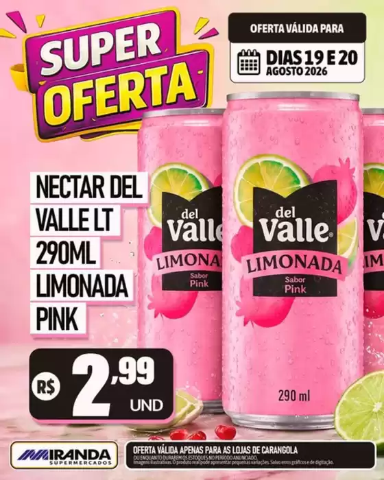 Catálogo Miranda Supermercados | Super Ofertas | 2026-08-19T00:00:00.000Z - 2026-08-20T00:00:00.000Z
